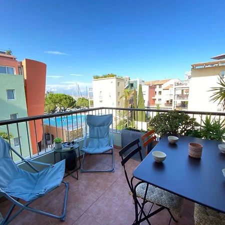 Apartment Family - Terrace - Parking - 4-5 People Antibes